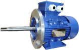 Электродвигатели АИРЖ с удлиненным валом для моноблочных насосов